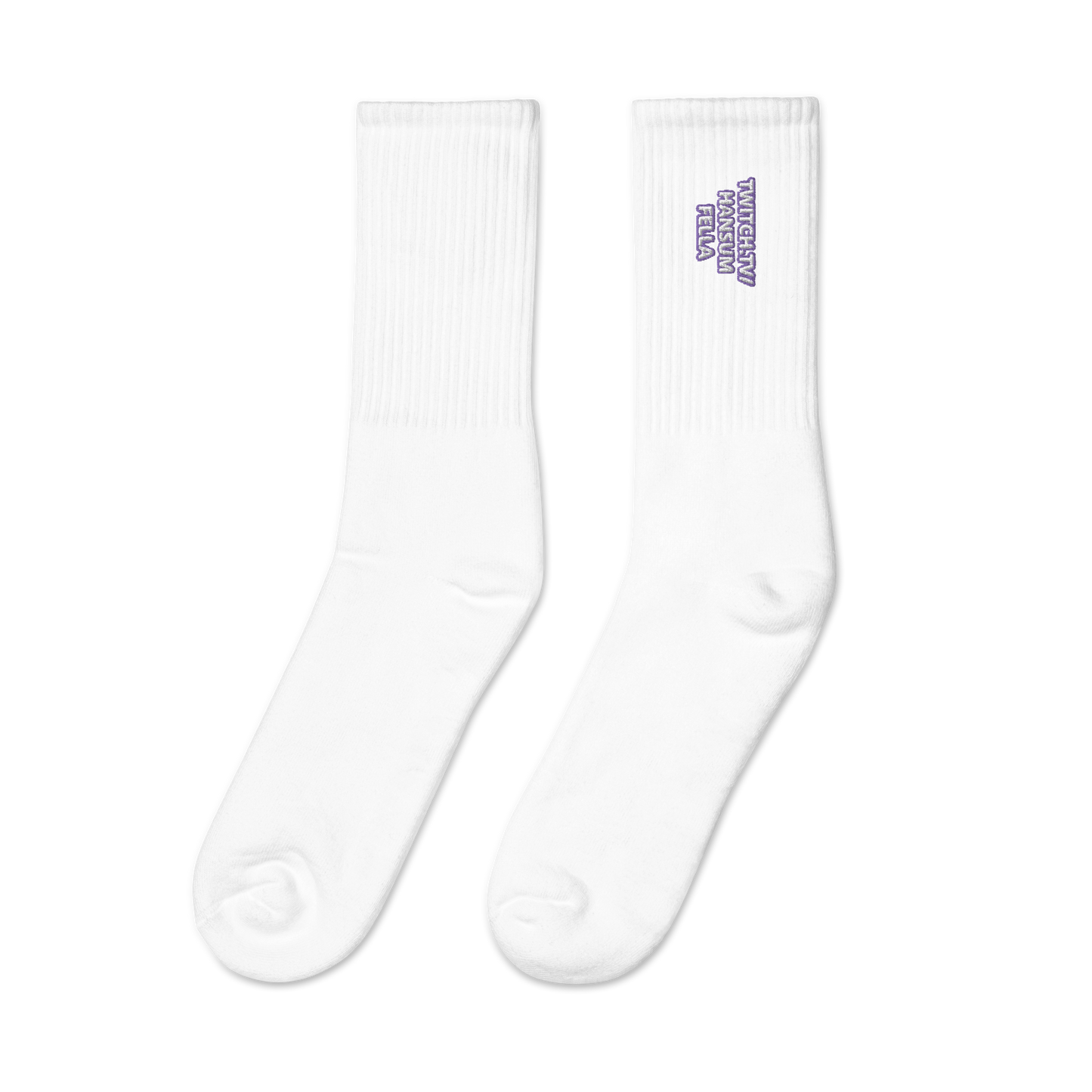 HansumFella Embroidered Socks