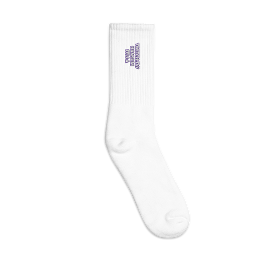 HansumFella Embroidered Socks