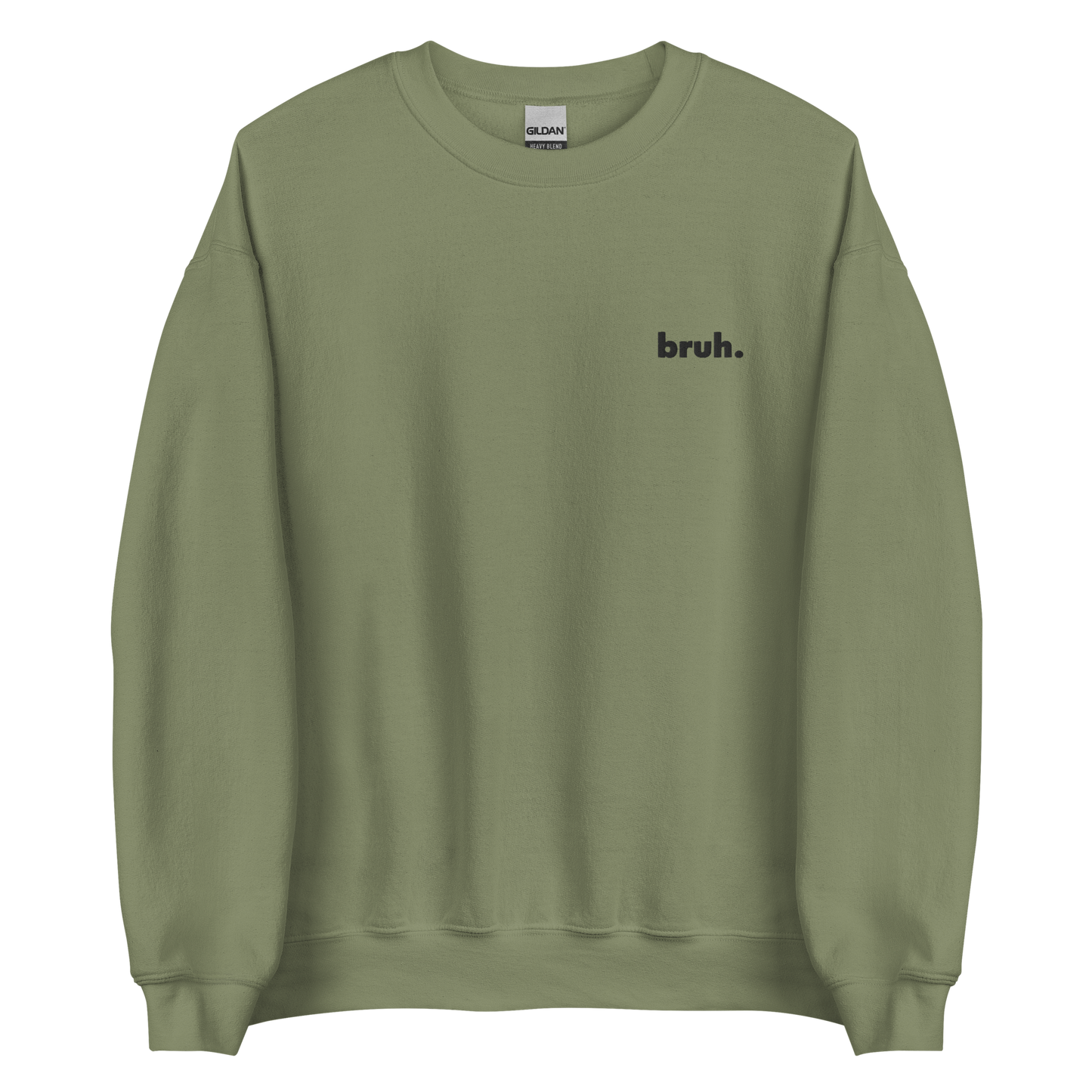 Embroidered Bruh Crewneck