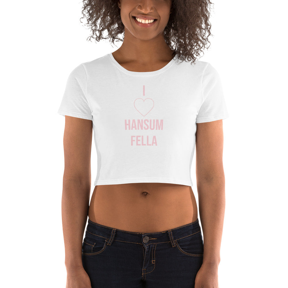 "I <3 HansumFella" Crop Top